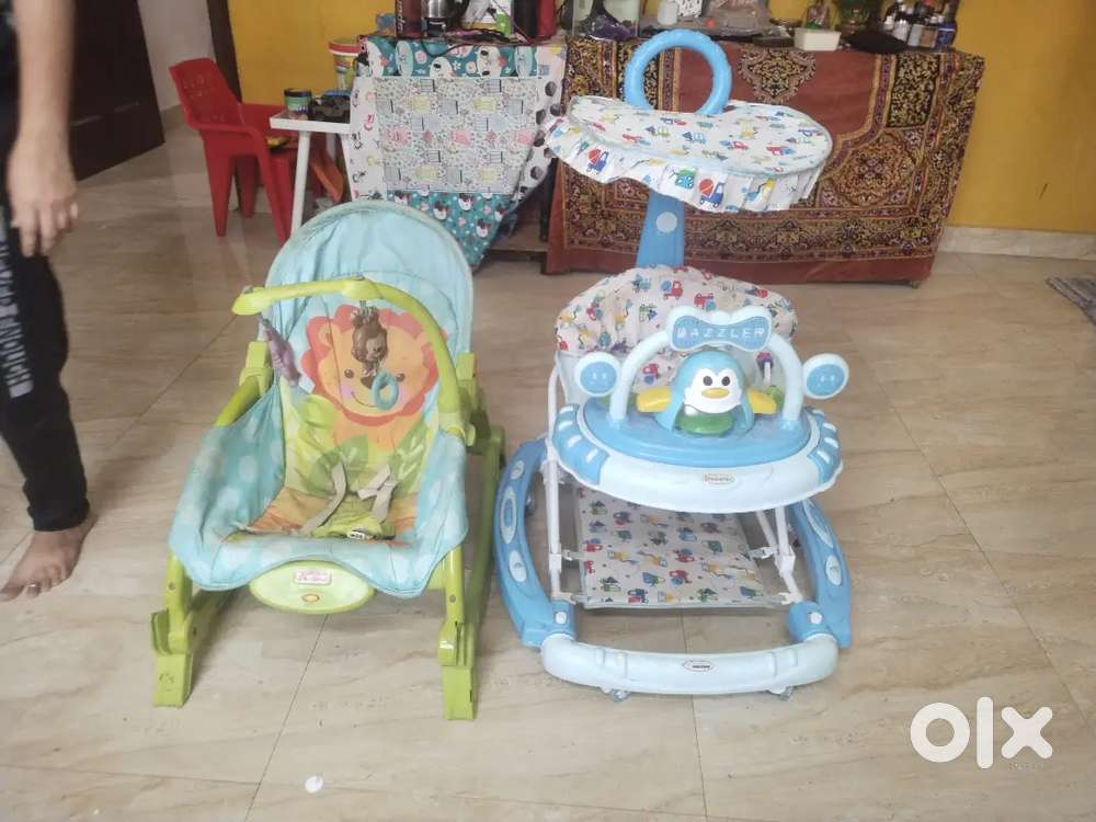 Fisherprice chair and walker, battery car, cycle, magic car, sketing