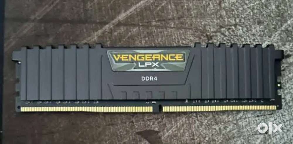 Corsair Vengeance LPX 16GB (16GBX1) DDR4 3200MHz C16 RAM - Black
