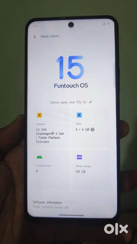 Vivo t3x Good Condition