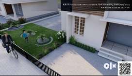 Ready to visit - Brand new Modern 3BHK Villa for sale in Palakkad!!