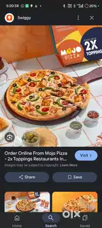 Box8 mojo pizza
