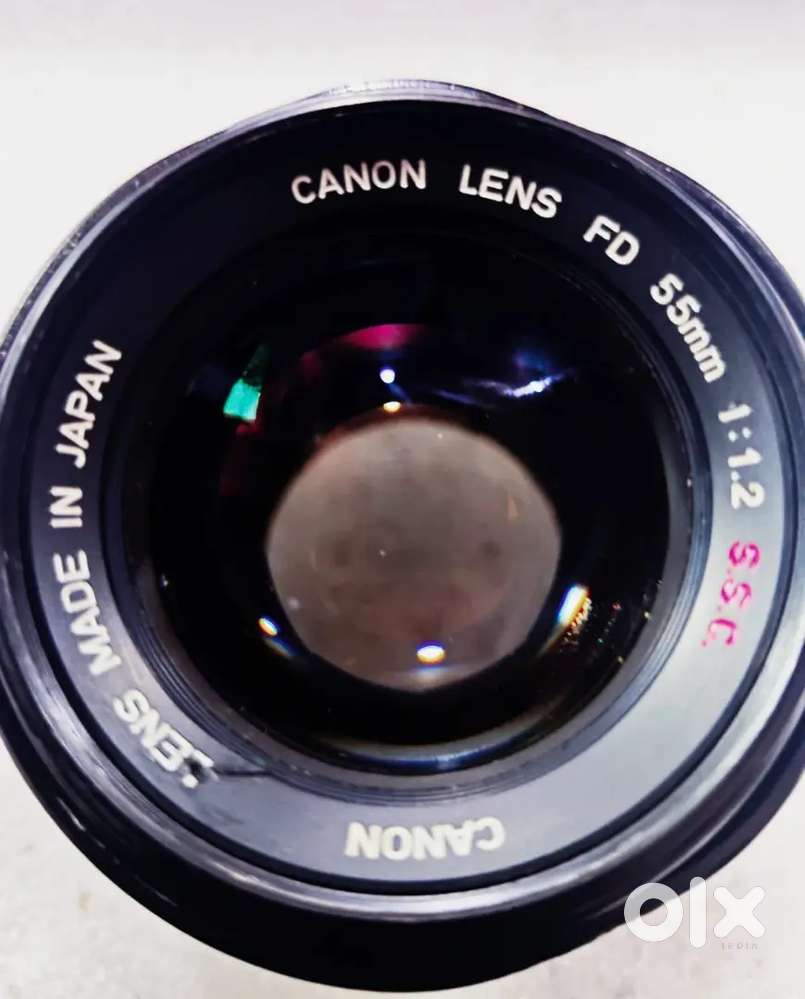 CANON FD 55mm f 1.2, LEICA 135mm f 2.8, CARL ZEISS LENSES, PLANAR 50mm