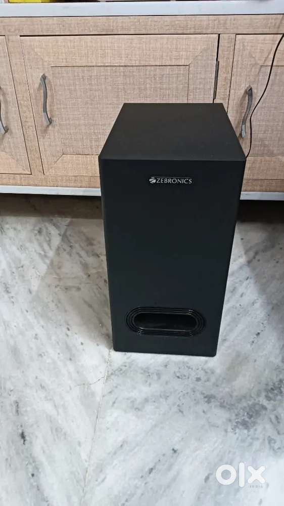 Zebronics 5.1home theatre super condition new one 3month piece