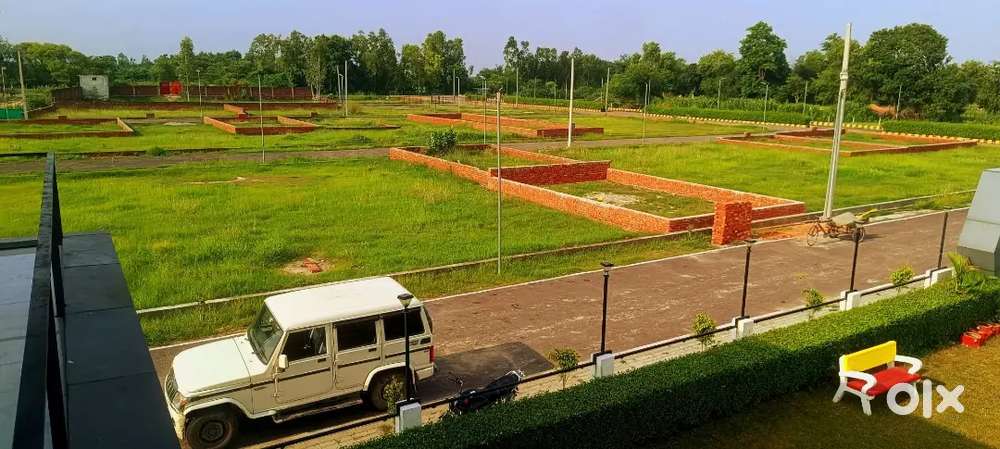 लखनऊ में संकल्प पेट्रोल पंप राजवाड़ा मैरेज लॉन से नजदीक अप्रूव्ड प्लाट