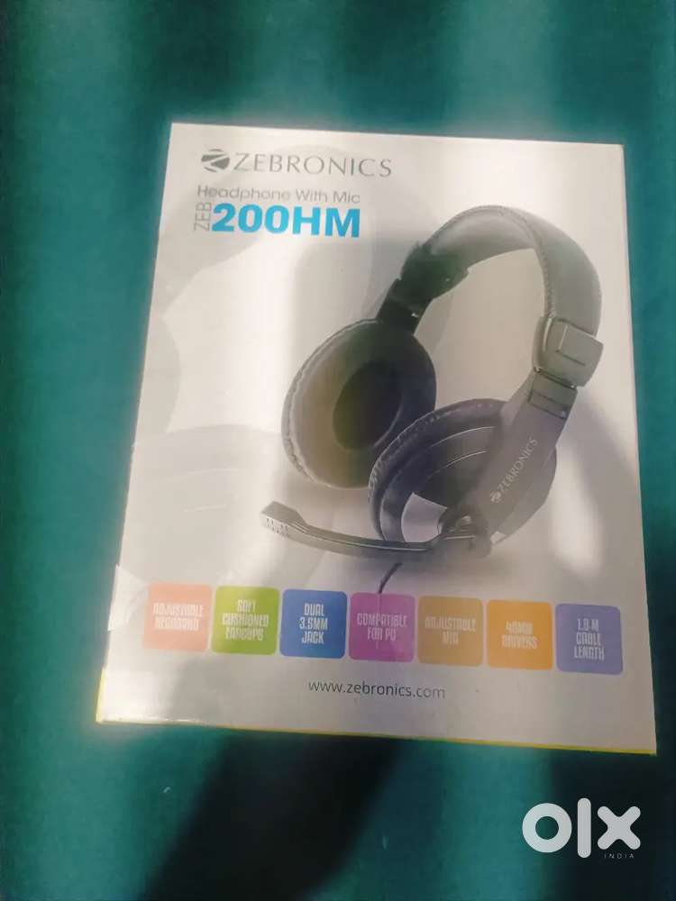 Headphone with mic Zeb 200HM