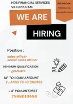 HDB FINANCIAL SERVICES LTD VILLUPURAM