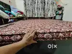 4 inch 40kg , 6x6 ft cotton mattress moderately used