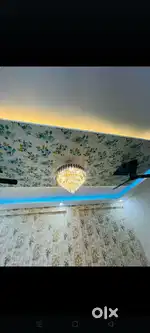 2bhk semi furnished flat gated society near main road