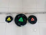 Aerofit Gym plates with rode