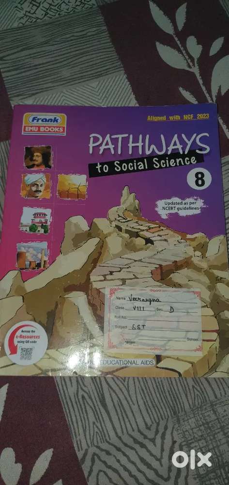 Pathways to social science -class 8frank EMU  NCF 2023 edition