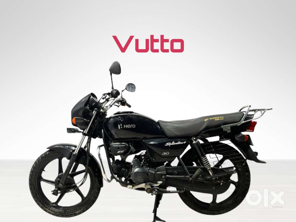 Hero Splendor Plus Black and Accent Edition (2226), 6 months warranty