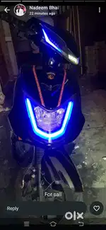 Best condition Electric scooty  5 month old 5 battery mein