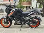 KTM Duke 200cc second owner model 2017 km 18000