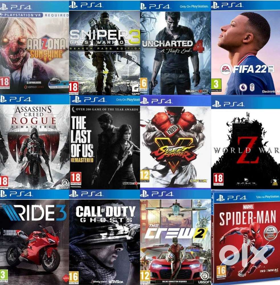 Massive PS4 Game Collection for Sale!