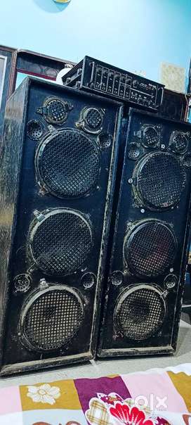 Bluetooth DJ Amplifier with Two sound boxes