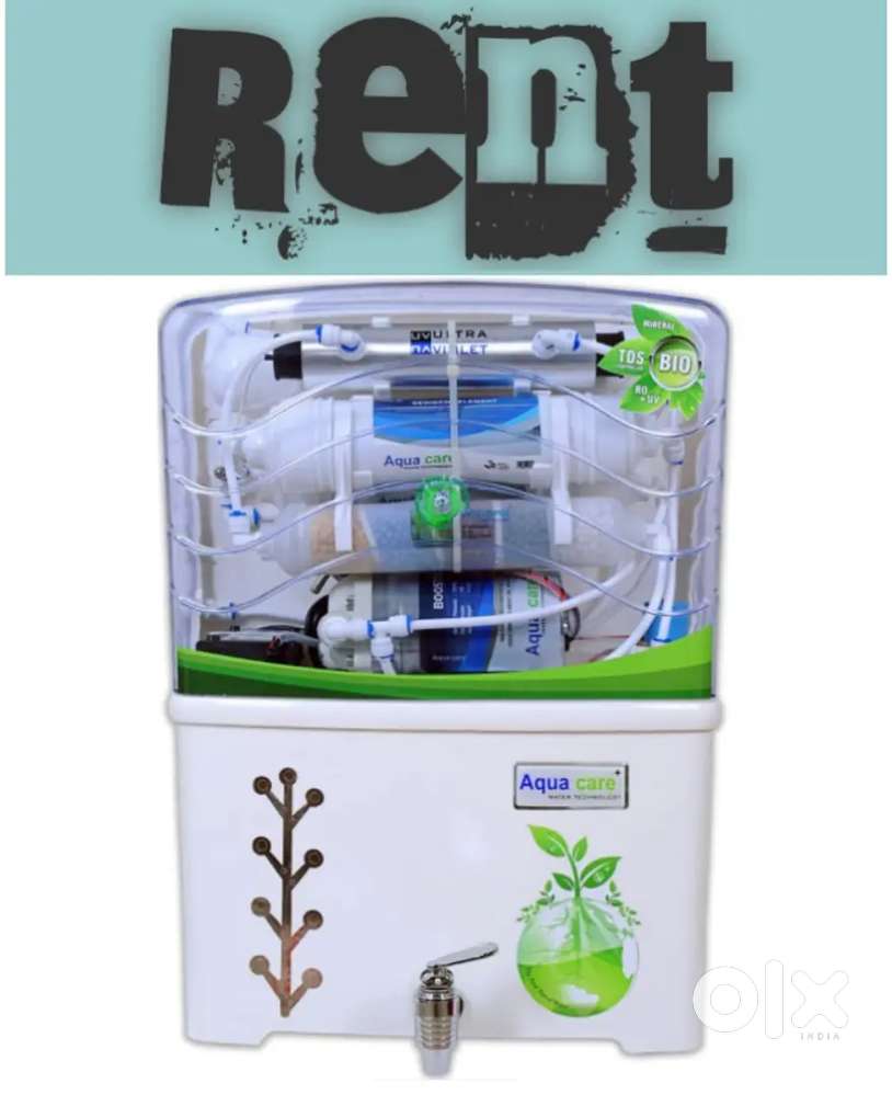 Ro water purifier available on rent
