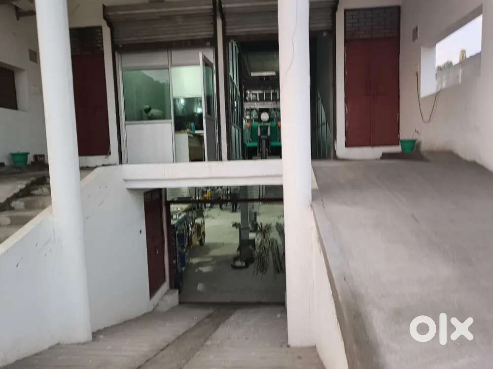 Godam and basement  on main road
