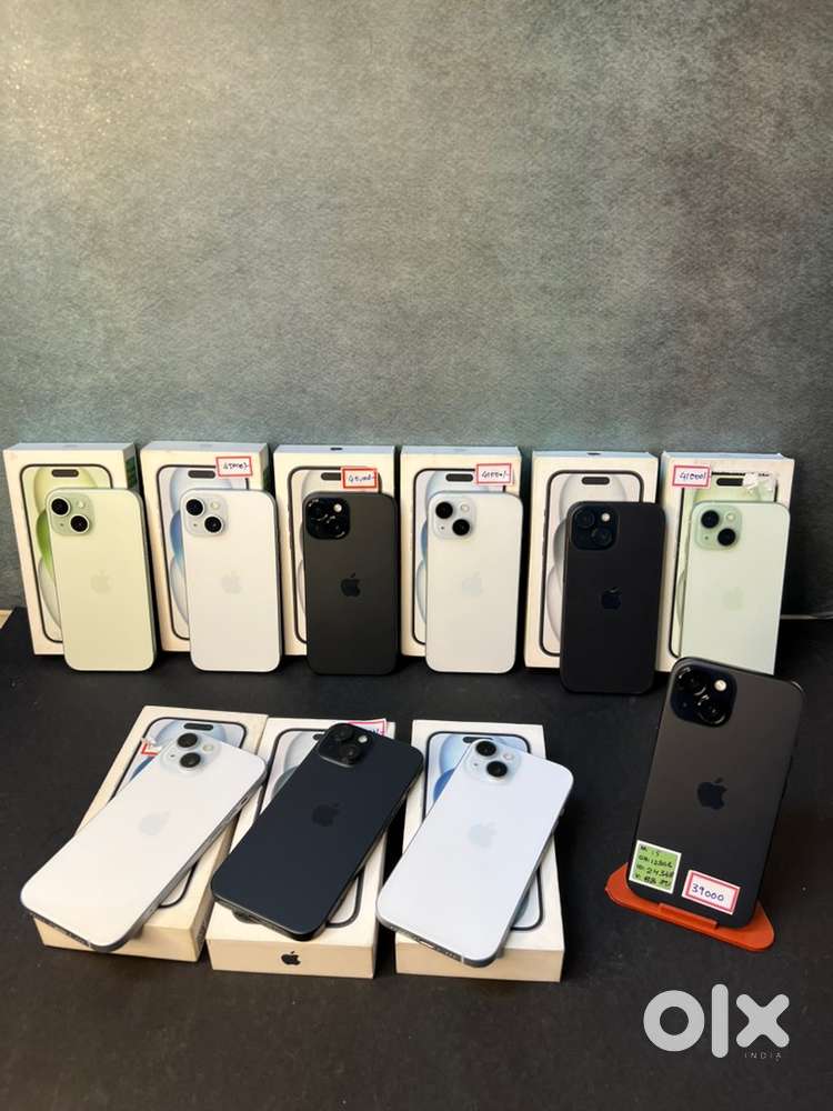 Iphone 15   128GB to 256GB A+ Condition (Used mobile )