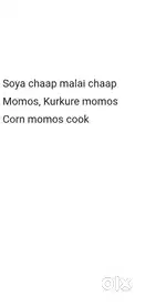Soya chaap momos tandoori cook
