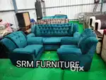 New Branded 3+1+1 sofa set with a warranty and home delivery available