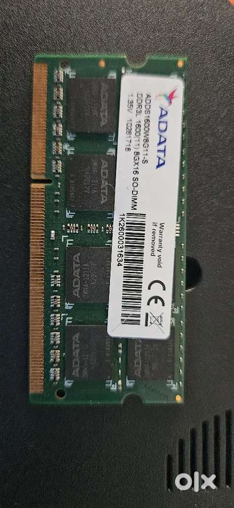 DDR3L RAM 8 GB,