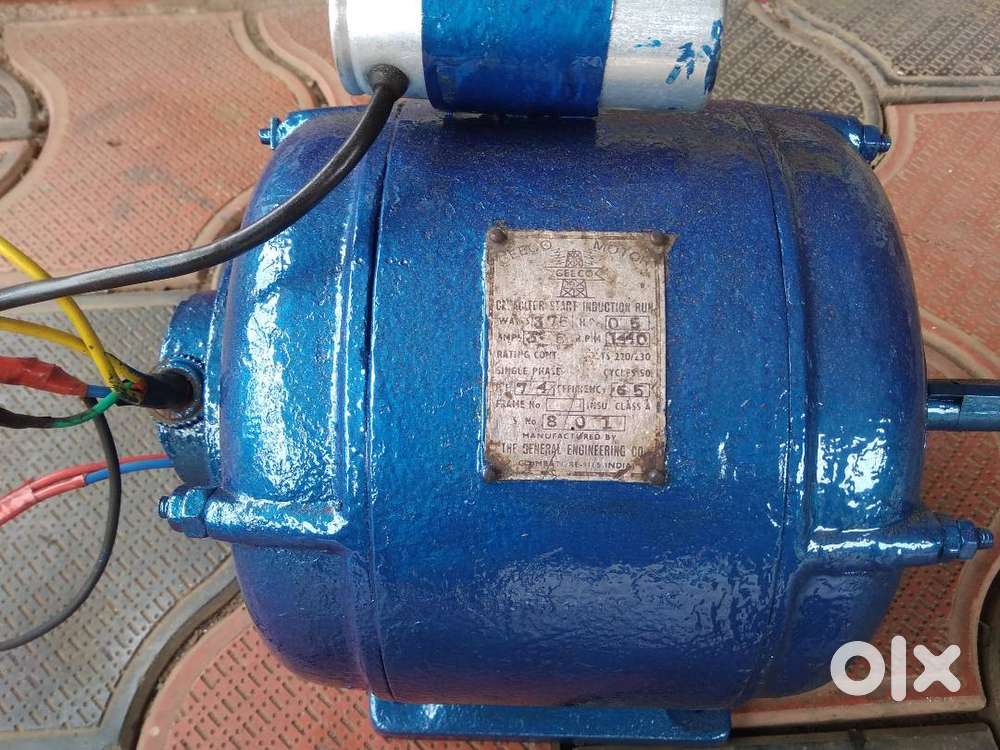 slow speed industrial motor half [1/2] hp