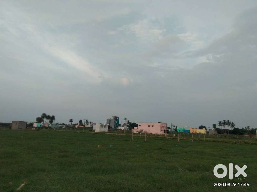 Proposed villa plot for sale.