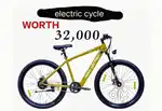 ELECTRIC BATTERY CYCLE RARELY USED LIKE NEW MODEL  H5PLUS+Digital mtr