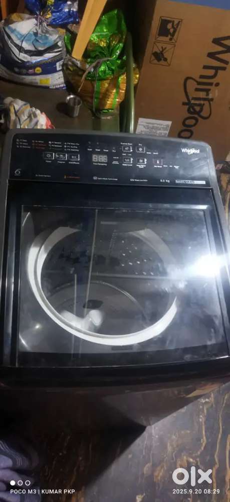 Whirlpool heater model washing machine