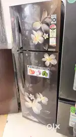Double door fridge with warranty and good condition