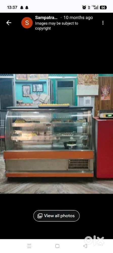 SHOP COUNTER WITH FRIDGE SYSTEM