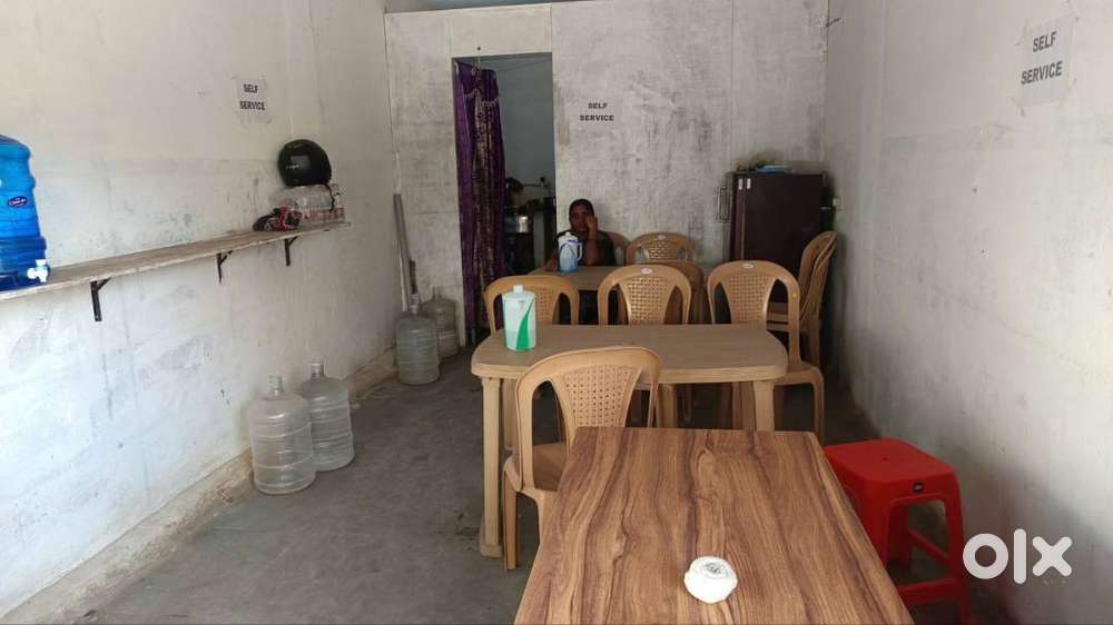 Running hotel ( tiffins and snacks center) for sale