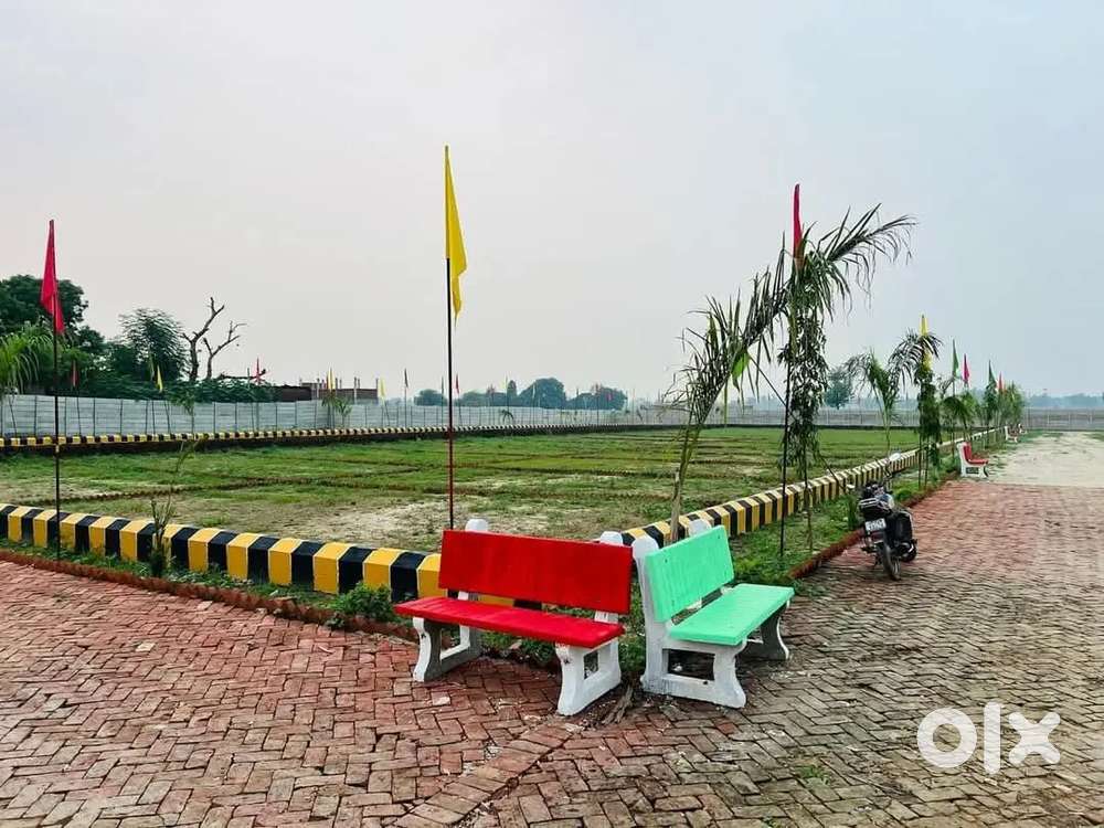 लखनऊ सुल्तानपुर रोड रजवाड़ा मैरेजलॉन के पीछे प्लॉट बैंक लोन केसाथ