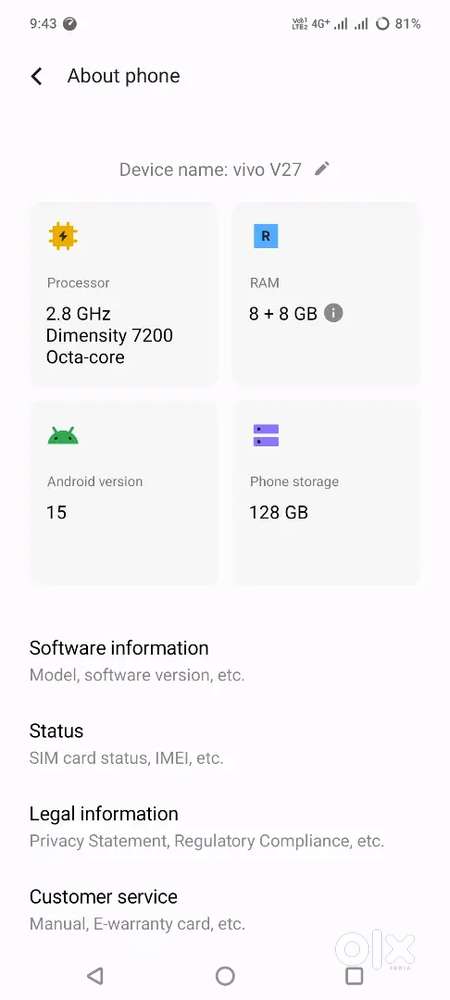 Vivo V27 5G