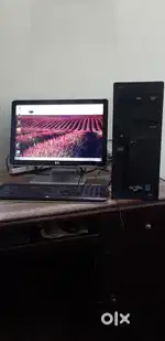 HP Computer -LCD Monitor Complete set with UPS For Sale