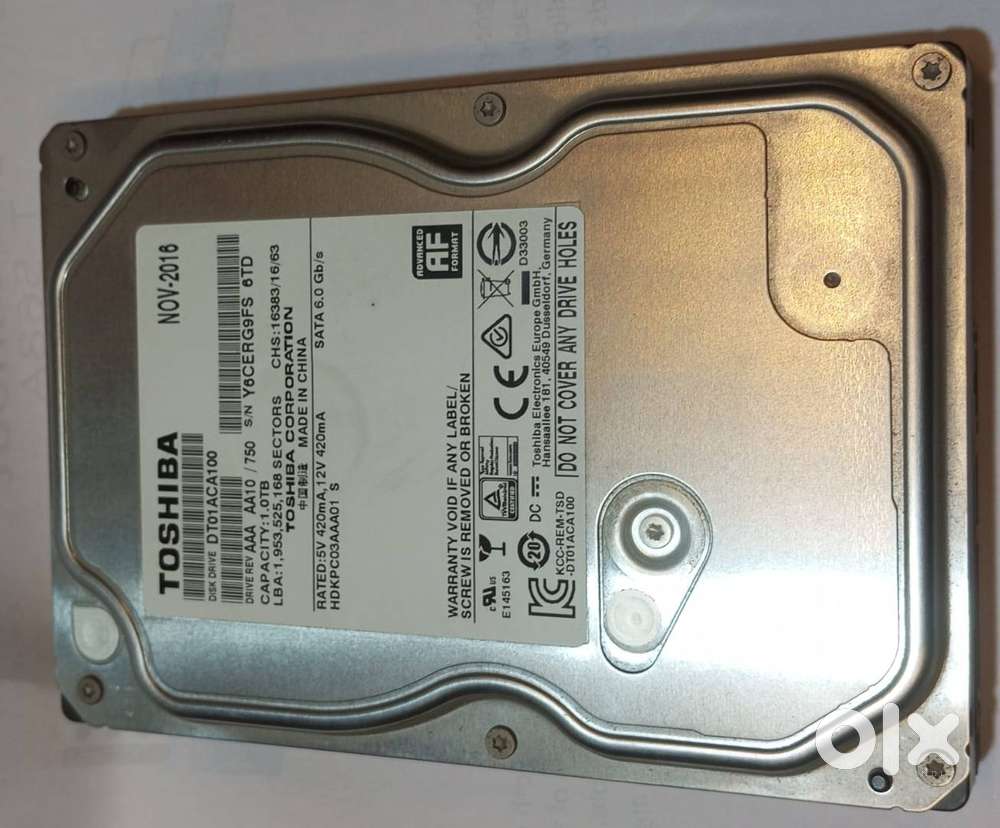 TOSHIBA 1TB HDD