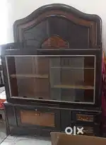 Wooden Show case price negotiable
