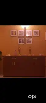 Wooden cabinet for living room
