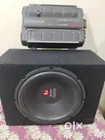 Amplifier and Sub Woofer