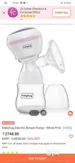 Brest pump machine