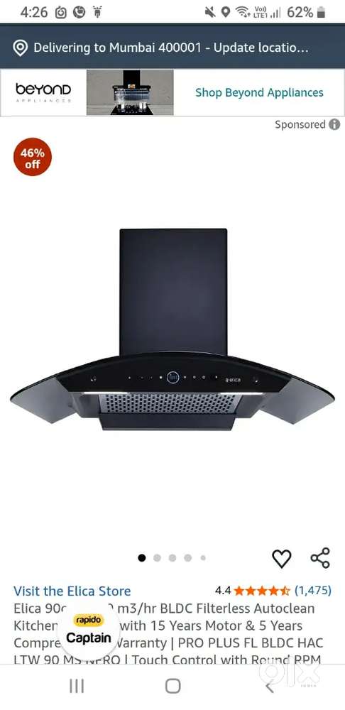 hindware chimney big size