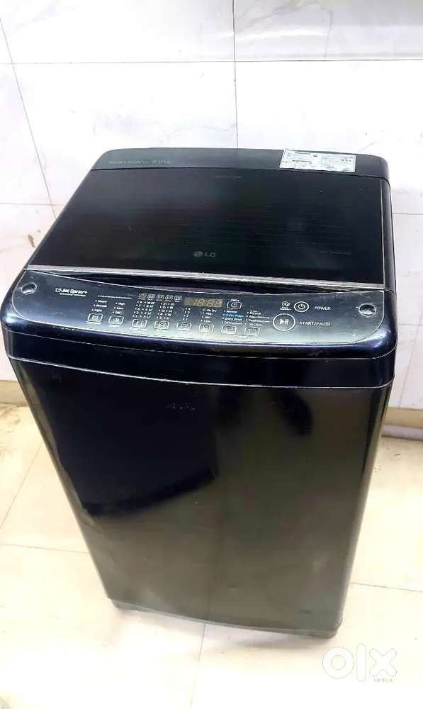LG fully automatic washing machine 8kg top load