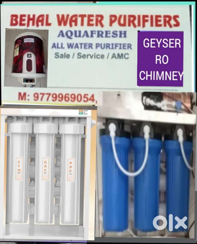 Aqua FRESH WATER PURIFIER RO FILTER, GEYSER, UNDER SINK RO REPAIR