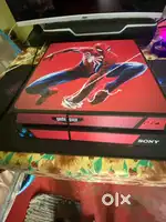 PS4 Standard. Barely Used, 1TB with Spider-Man sticker