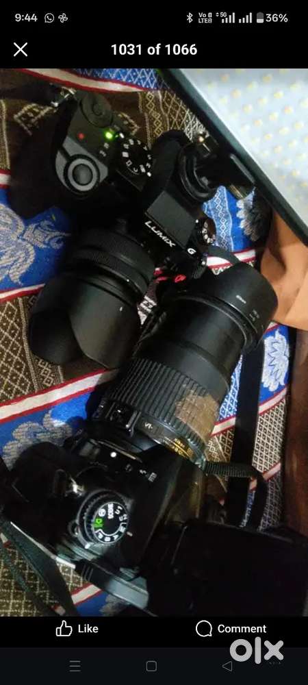 Lumix g85  new condition