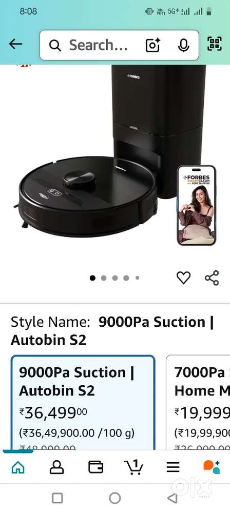 Automatic vaccum cleaner