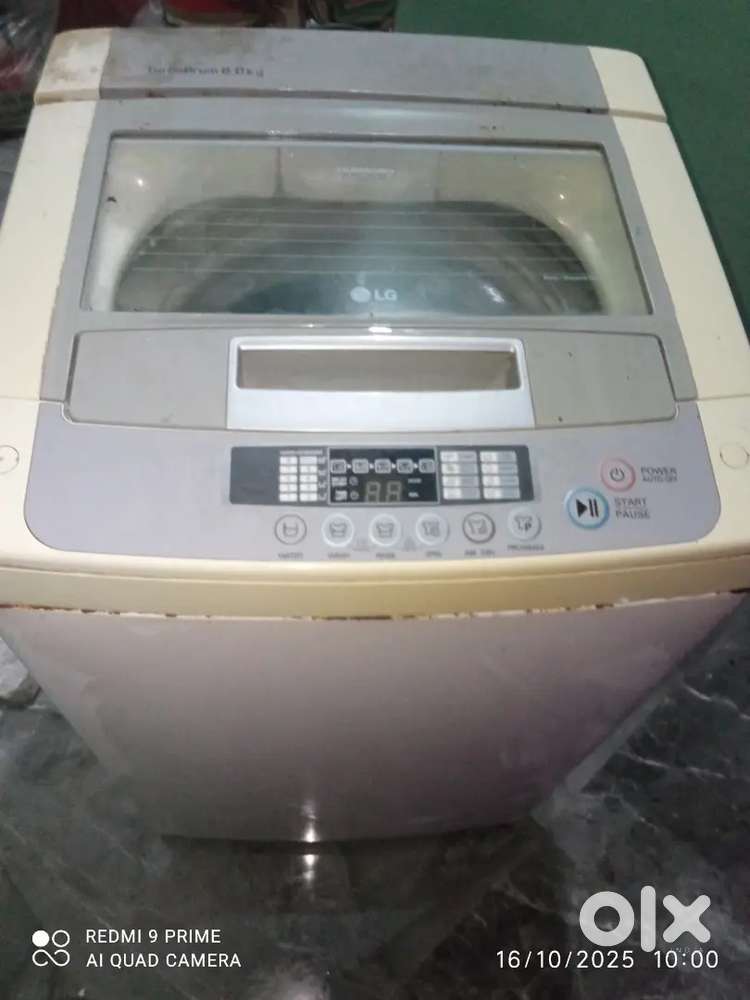 2020 model Lg washing machine top class model hai