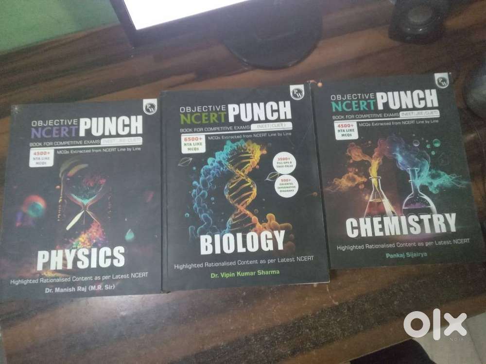 NCERT Punch by PW, NCERT FINGERTIPS,etc all under 2000 ruppees
