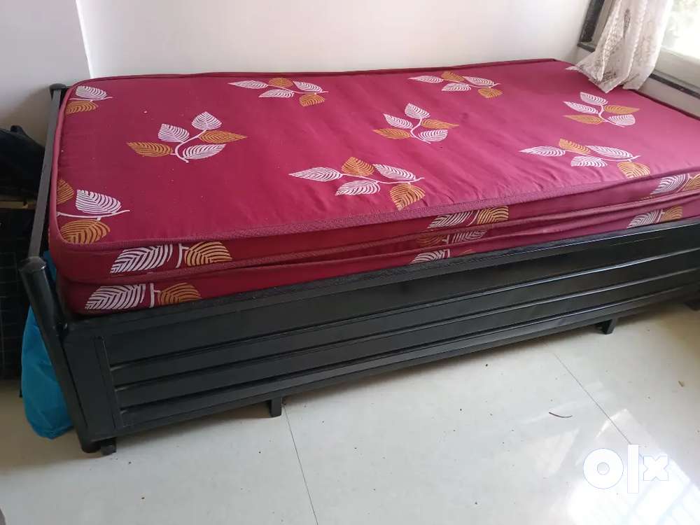 Wrought Iron Sofa cum double bed