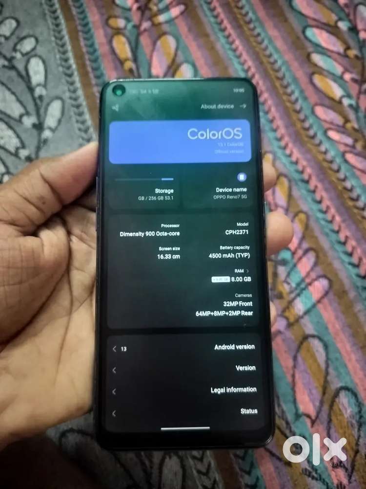 Oppo reno 7 5g